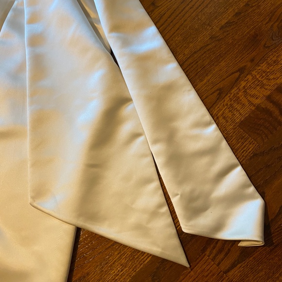 LAST CHANCE: Jones New York Ivory Gown - Size 8 - Picture 7 of 8